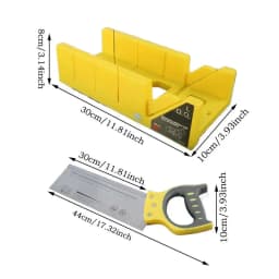 Miter Box And Saw Set Portable Wood Cutter Hand Cutting Saw Multipurpose Angle Cutter Wood Cutting Tool For Woodworking