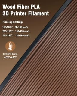 SUNLU 5KG 3D Filament PLA Wood/Marble/1.75mm 1KG Reuseable Spool Neatly Wound 3D Printer Filaments for Most FDM Printer