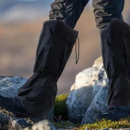1 Pair Waterproof Leg Gaiters Hiking Trekking Gaiters Breathable Legging Skiing Shoes Cover Waterproof Gaiters
