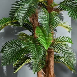 Outsunny Artificial Palm Plant Fake Tree for Home Office, 150cm