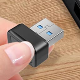 USB Fingerprint Recognizer For Windows 10 11 Hello Biometric Scanner Padlock Fingerprint Unlock Module Laptop Accessories