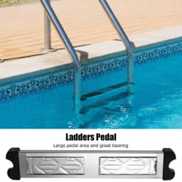 Replacement Swimming Pool Ladder Steps 300 Pound Capacity Replacement Stair Pedal Swimming Pool Escutcheon Ladder Rung For Over