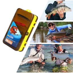 Bass Lures Freshwater Realistic Fish Bait Spinnerbaits 24X Swimbait Tackle Kit With Double-Sided Storage Fishing Accessories For