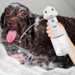Foam Soap Dispenser Machine Automatic Shampoo Dispenser Sprayer Portable Foamer Efficient Dog Bath Supplies For Pet Bathing