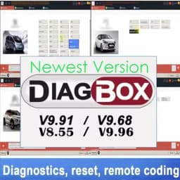 Diagbox V9.68 V9.91 V8.55 V9.96 Diagnosis V7.83 PP2000 V48/V25 Lexia-3 For Citroen/Peugeot Car Diagnostic Tool Software Download