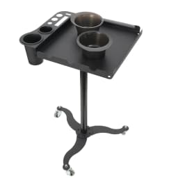 Rolling Salon Tray Cart Organizer Hair Extension Tool Tray Cart Hair Color Service Tray for Salon