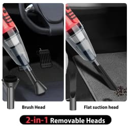 5000W Cordless Car Vacuum Cleaner with Batteries, USB Car Hoover Hand Held Vacuum Cordless Car Vacuum Cleaner 5500PA Suction