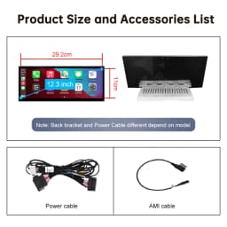 Road Top 12.3" Linux Screen Car Radio Multimedia Display For Audi A4 S4 A5 S5 2014-2019 Wireless CarPlay Android Auto Airplay