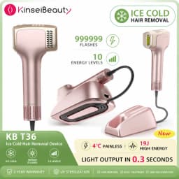 KBT36 Hair Removal IPL Laser Epilator ICE Cold 999999 Flashes Automatic Home Use Remover For Women Men Body Depilador a laser