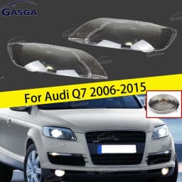 Headlight Lens For Audi Q7 2006-2015 4L0941029 Car Headlight Lens Cover Head Light Shade Front Auto Light Shell Headlight Cover