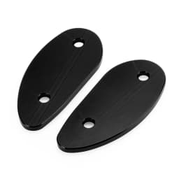 Artudatech Black mirror delete blanking block off plates fits Honda CBR1000RR CBR1000 RR CBR 1000 2008-2023