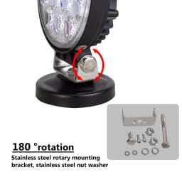 42W 48W 36W Portable LED Work Light Magnetic Base Auto Car 3M Plug&Play Offroad 4WD SUV UTV 4x4 Truck Pickup Driving Lamp