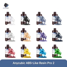 Newest Anycubic ABS-Like+ Resin Pro 2 Rapid UV Curing 405nm Standard Photopolymer Resin ABS 3D Resin High Precision for LCD