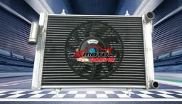 FOR Triumph Spitfire 1979 1980 79 80 Aluminum radiator + fan Manual
