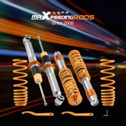 Coilovers for BMW 5 E39 1995-2003 RWD notchback Spring Shock Absorber Height Adjustable Coilovers Suspension Kit Gold