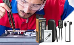 Electronic Component Analyzer Auto SMD Digital Meter Tester High Accuracy Component Analyzer With Display Component Recognition