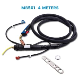 Universal Welding Torch water cooled for MB 501 550A hose package 4m MIG MAG common protective gas welding torch