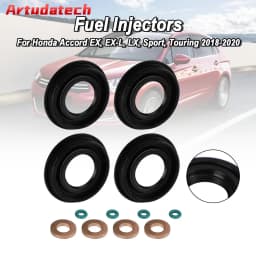 Artudatech 4PCS Injector Seals Fit Ford Transit MK3 MK6 MK7 2.0 2.2 2.4 TDCI TDDI