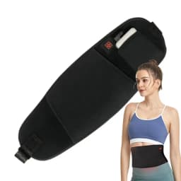 Electric Heating Belt USB Hand Warmer Hot Compress Therapy Abdominal Waist Massage Belt Menstrual Relief Pain Uterus Warming Pad