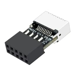 USB C Motherboard Adapter TYPE-C socket 9-pin Chassis motherboard USB2.0 9PIN High-Speed Male to Type-E Female Extension Adapter