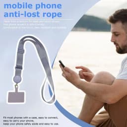 Crossbody Mobile Phone Lanyard Adjustable Anti-lost Phone Leashes Removable Phone nylon Case Strap Neck Phone Holder