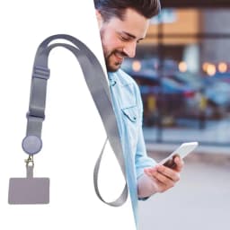 Crossbody Mobile Phone Lanyard Adjustable Anti-lost Phone Leashes Removable Phone nylon Case Strap Neck Phone Holder