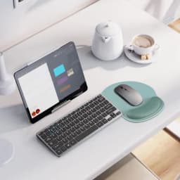 Computer Pads For Desk Wrist Support Computer Pad Non-Slip Ergonomic Keyboard Mat Washable Gel Computer Accessories Comfortable