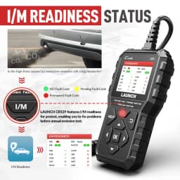 LAUNCH CR529 OBD2 Scanner Automotive Diagnostic Tool Car OBDII Code Reader Fault Code Read Scan DIY Code Reader Creader
