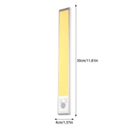 Under Cabinet Lighting Motion Sensor Closet Lamp 2200mAh USB Rechargeable Closet Lights Adhesive 3 Levels Dimmable Under Counter