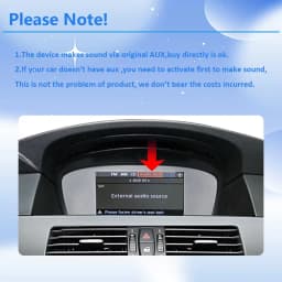 Bonroad Wireless CarPlay Android Auto For BMW 3 5 Series E60 E61 E62 E63 E90 E91 E92 Car Radio Multimedia Player Stereo GPS WIFI