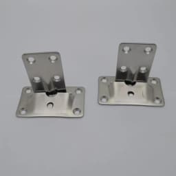 2 Set Marine Grade Table Bracket Set Removable Multiple Usage for House Boat