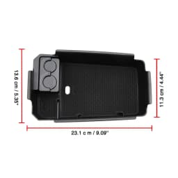 Armrest Storage Box for Volvo XC40 2018 2019 2020 2021 Interior Center Console Organizer Holder Tray with Mat