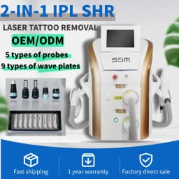 Factory Direct Sales M22 Photon Skin Rejuvenation OPT IPL Vascular Acne Removal Nd Yag Tattoo Remove Hair Removal Machine