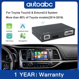 AUTOABC 2025 Wireless Carplay For Toyota Auris C-HR 2014-2018 with Android Auto Mirror Link AirPlay Functions