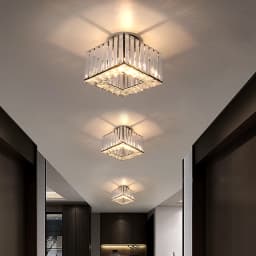 Led Pendant Light Modern Crystal Chandelier Kitchen Island Ceiling Lamp Dining Table Lustre Aisle Home Decor Corridor Fixture
