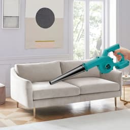 2 Batteries Reaplace For Makita 18V Cordless Air Leaf Blower Electric Garden Snow Dust Corner Cleaner 2 in 1 Electric &Vacuum