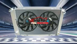 For FORD 1979-1993 MUSTANG GT / LX 5.0L V8 302 Aluminum Radiator & fan 79 80 90 91 92 93 1980 1981 1982 1983 1984 1985 1986 1987