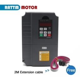 【EU Stock】Huanyang GT Series Inverter VFD 220V 10HP 7.5kW 34A Vector Control Variable Frequency Drive CNC