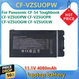 Brand New High Quality Laptop Battery For Panasonic CF-54 Toughbook CF-VZSU0LW CF-VZSU0PW CF-VZSU0PR CF-VZSU0GW 11.1V 4080mAh