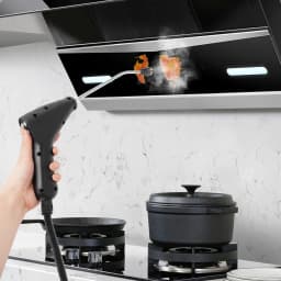 1500W 3Bar Steam Cleaner, 208°F High-Temperature Cleaning, 6-Settings Steam Control, 6.56ft Hose & Detachable Brushes