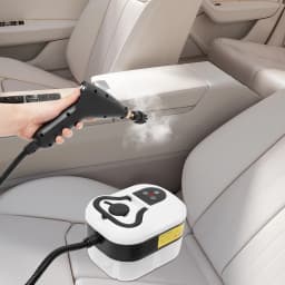 1500W 3Bar Steam Cleaner, 208°F High-Temperature Cleaning, 6-Settings Steam Control, 6.56ft Hose & Detachable Brushes