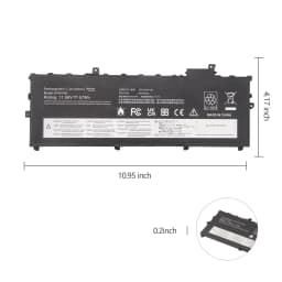 Laptop Battery 01AV430 Battery For Lenovo Thinkpad X1 Carbon 5th 2017 6th 2018 Series 01AV429 SB10K97586 01AV431 SB10K97587