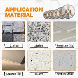 BGTEC 1pc 6inch Superthin Diamond Cutting Disc Turbo Saw Blade Ceramic Tile Granite Marble Quartz Stone 150mm Dry Cutting Plate