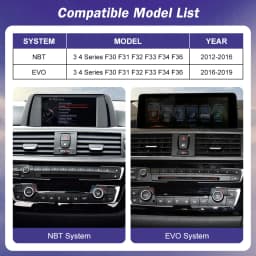 Road Top 12.3" Untra Thin Screen For BMW 3/4 Series F30 F31 F32 F33 F34 F36 With Wireless CarPlay Android Auto Car Multimedia