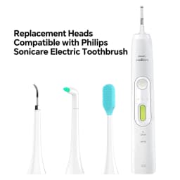 Compatible with Philips Sonicare Electric Toothbrush Replacement Brush Heads, Multifunctional Brush Head for 2100 4100 5100 6100