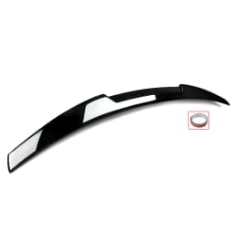 M4 Style Rear Spoiler Wing For 2008-2016 Audi A5 B8 B8.5 2Dr Coupe Gloss Black