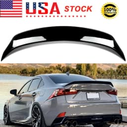 Gloss Black Duckbill Rear Trunk Spoiler Wing For Lexus IS200 IS250 IS350 IS300