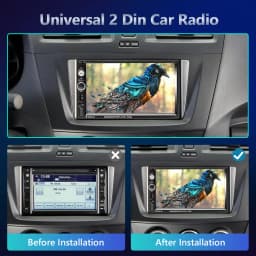Podofo Car MP5 Player Mirror link Universal Multimedia Video Player 2 Din 7 Inch Audio Stereo BT FM RDS USB