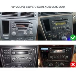 Carplay Android 14 8GB Radio GPS Navigation Multimedia Player Stereo Radio Wifi For Volvo XC70 V70 S60 2005 2006 2007 2008 2009