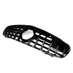 For Benz R231 SL550 SL450 Convertible GT GTR Grille Grill Gloss Black 2017-2020